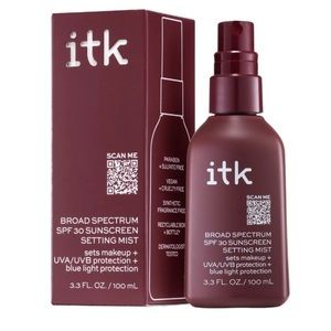 NWT - In the Know ITK SPF 30 Sunscreen Makeup Setting Mist 3.3 oz